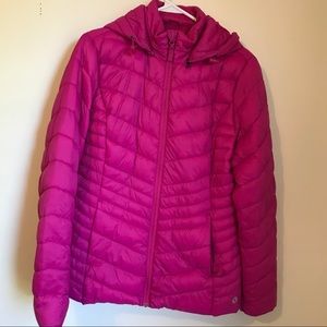 Xersion puffer coat. Women’s size medium